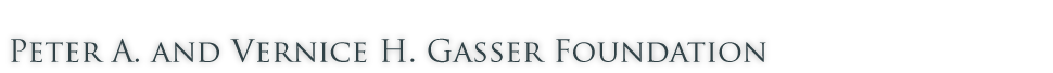 peter a and vernice h gasser foundation logo